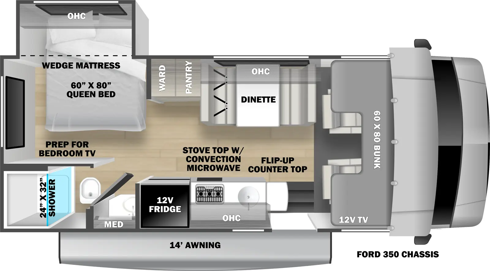 2024 2250SLE Floorplan